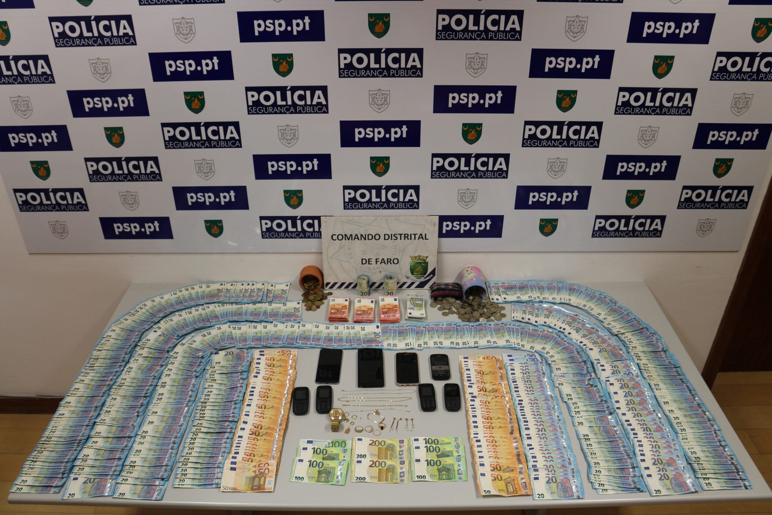 Sul Informação - Quatro homens detidos por tráfico de droga em megaoperação da PSP