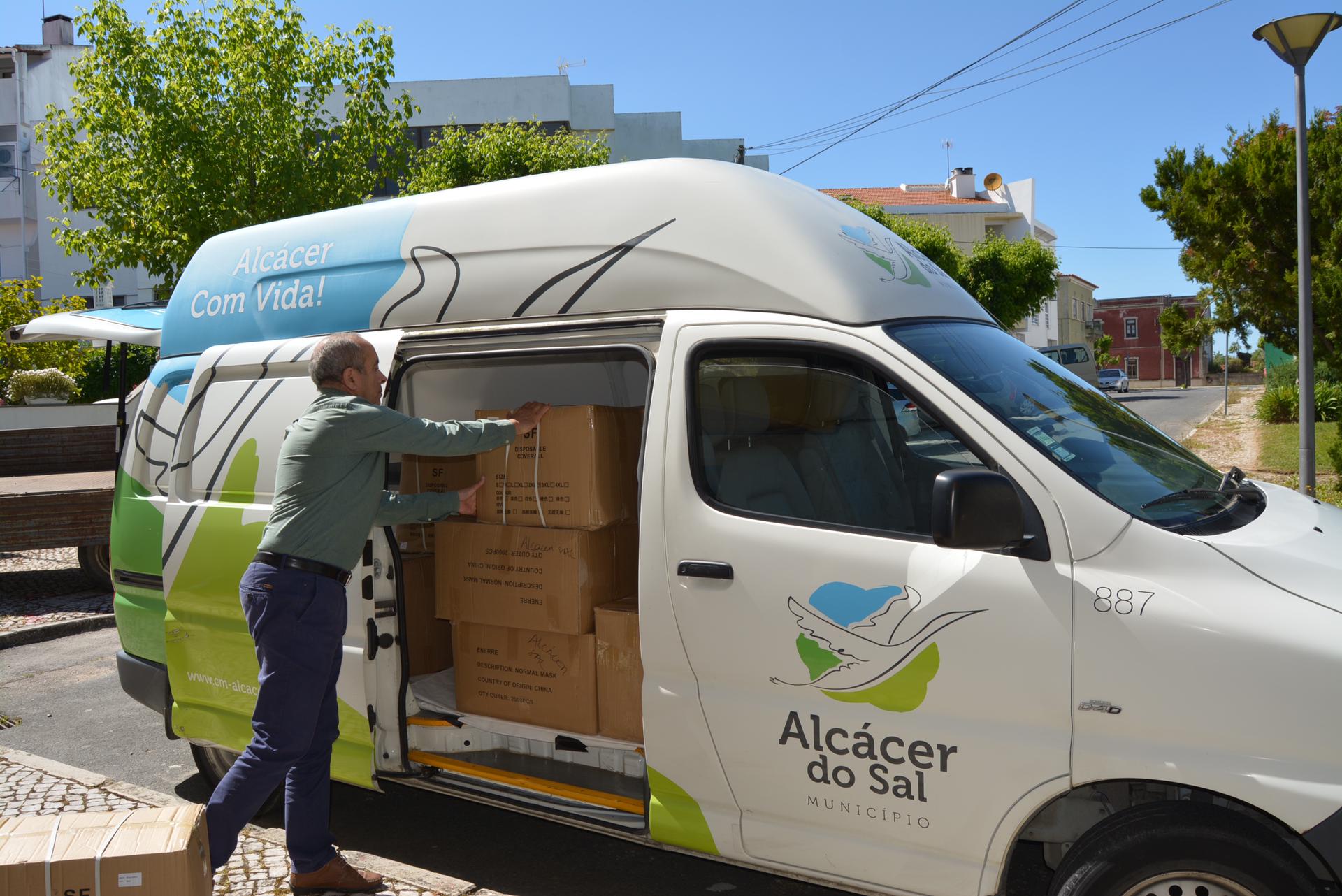 Sul Informação - Alcácer do Sal, Grândola, Santiago do Cacém, Odemira e Sines já receberam material de proteção