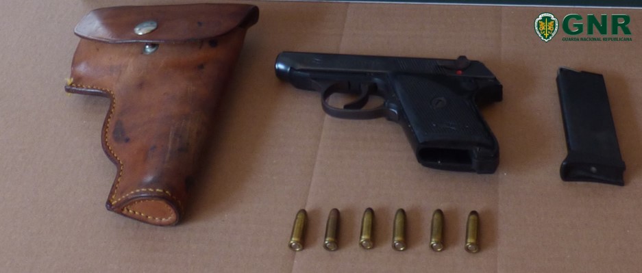 Sul Informação - GNR apreende pistola a homem que agrediu ex-companheira durante um ano