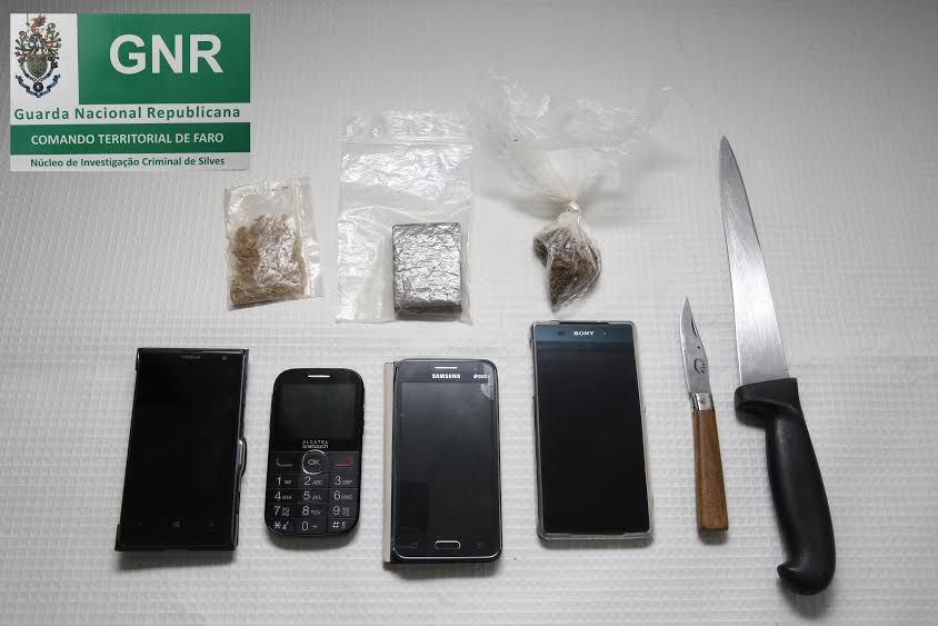 Sul Informação - GNR apreende droga em buscas domiciliárias em São Bartolomeu de Messines