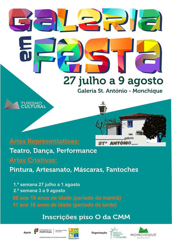 Sul Informação - Monchique promove campos de férias artísticos