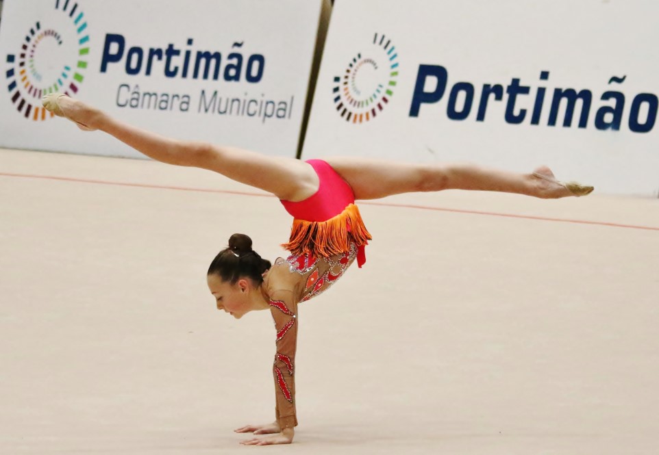 Sul Informação - Algarvia Dalia Poroknhya sagra-se vice-campeã nacional de Ginástica Rítmica (com fotogaleria)