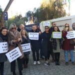 Sul Informação - Professores da secundária Pinheiro e Rosa manifestaram-se frente à escola