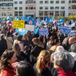 Sul Informação - Um caixão, um irmão metralha e forte adesão na greve distrital de professores no Algarve