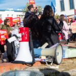 Sul Informação - Um caixão, um irmão metralha e forte adesão na greve distrital de professores no Algarve