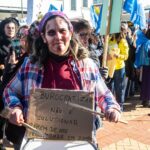 Sul Informação - Um caixão, um irmão metralha e forte adesão na greve distrital de professores no Algarve