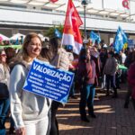 Sul Informação - Um caixão, um irmão metralha e forte adesão na greve distrital de professores no Algarve