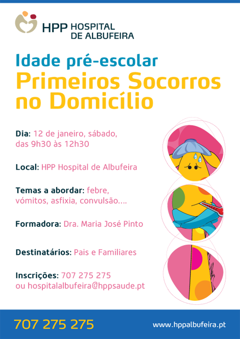 Sul Informação - HPP Hospital de Albufeira promove workshop de Primeiros Socorros no Domicílio em idade Pré-escolar