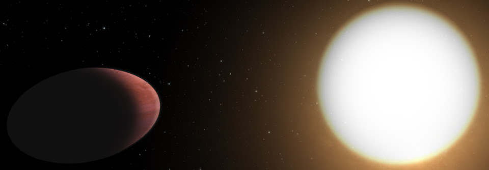 Sul Informação - Missão Espacial CHEOPS descobre exoplaneta com a forma de uma bola de rugby
