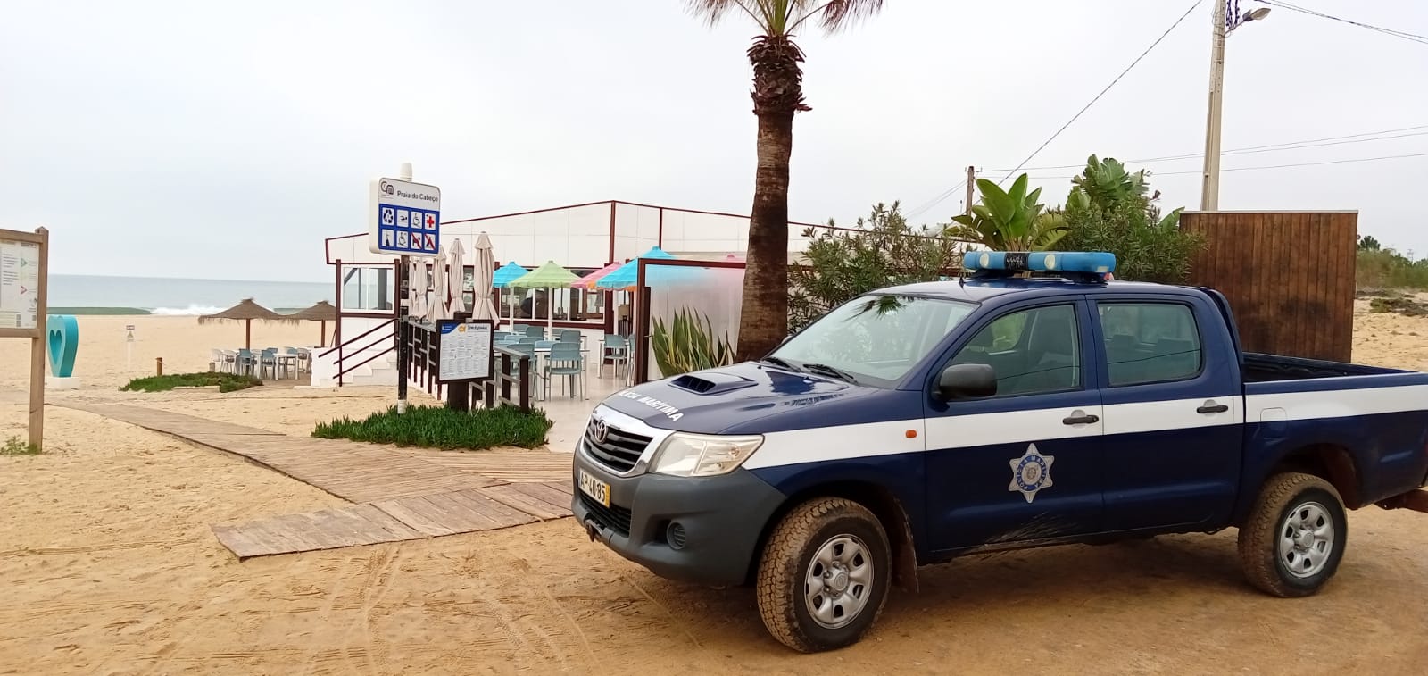 Sul Informação - Castro Marim: Polícia Marítima investiga furto em restaurante na Praia do Cabeço
