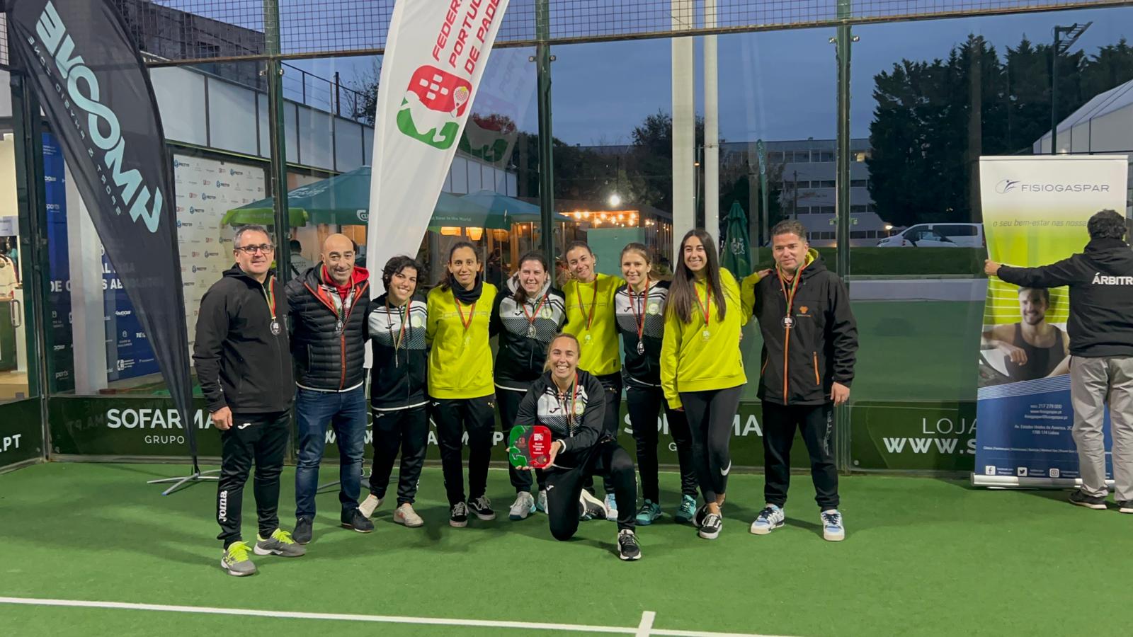 Sul Informação - Equipa feminina do Padel Clube de VRSA sagra-se Campeã Nacional