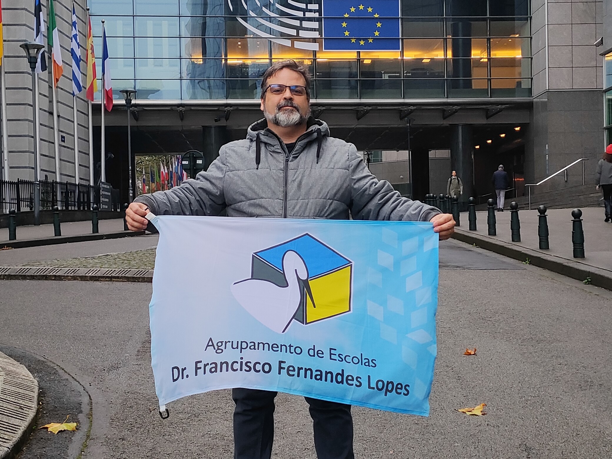 Sul Informação - Olhão: Agrupamento Dr. Francisco Fernandes Lopes fez-se representar no Parlamento Europeu