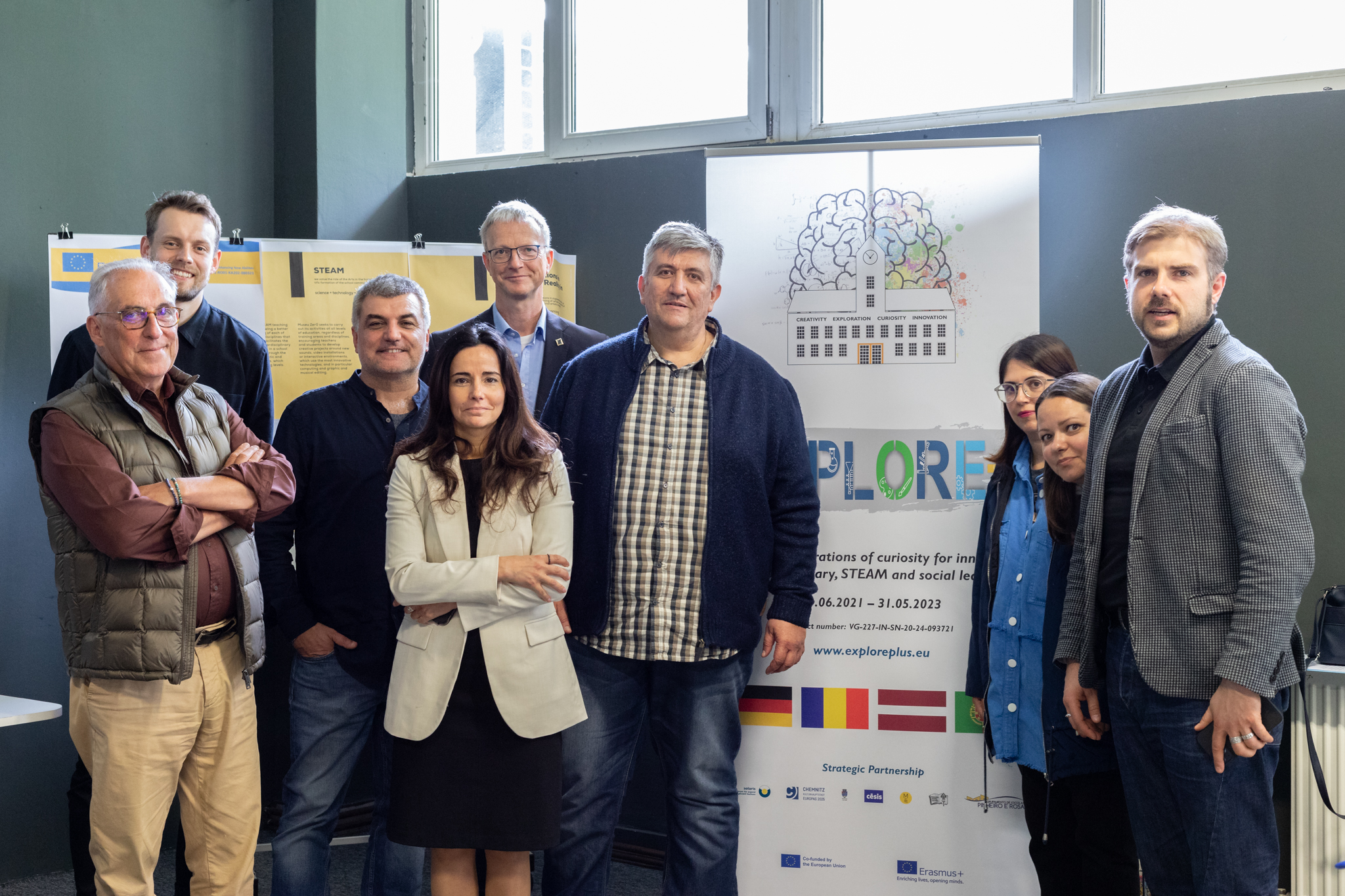 Sul Informação - Projeto Explore+ leva Pinheiro e Rosa e Museu Zer0 à Roménia