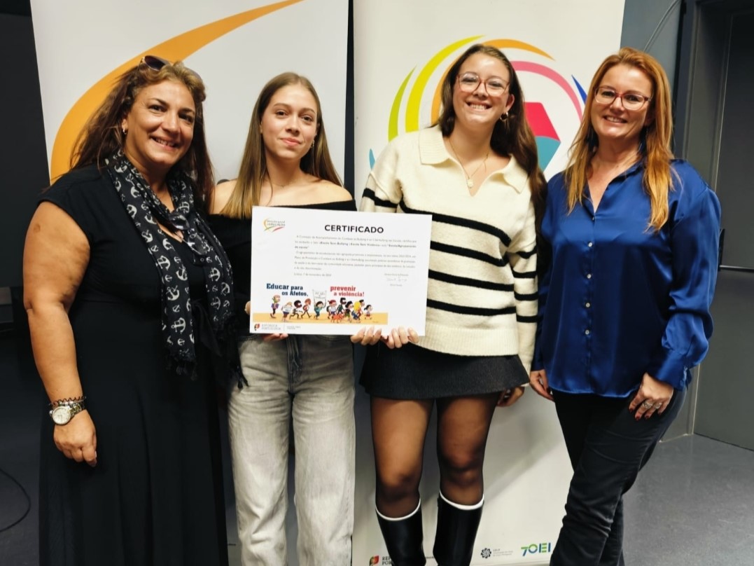Sul Informação - Agrupamento de Olhão recebe selo “Escola Sem Bullying, Escola Sem Violência”