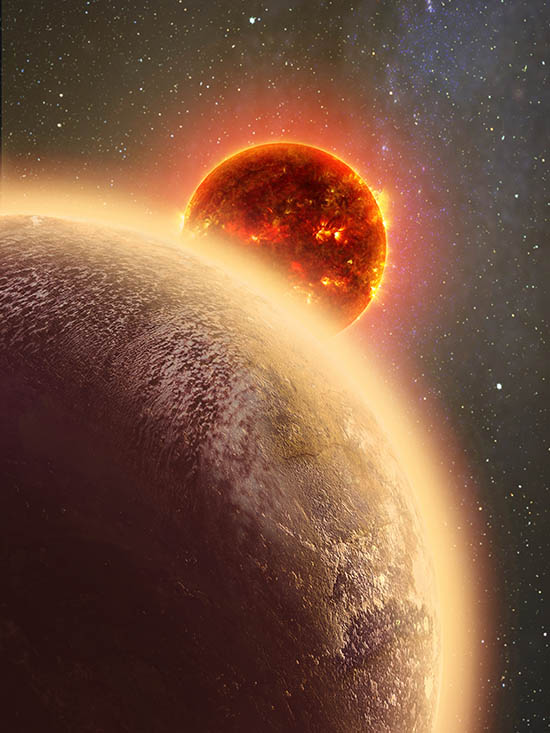 Sul Informação - Foi detetado um exoplaneta rochoso com atmosfera na “vizinhança” do Sistema Solar