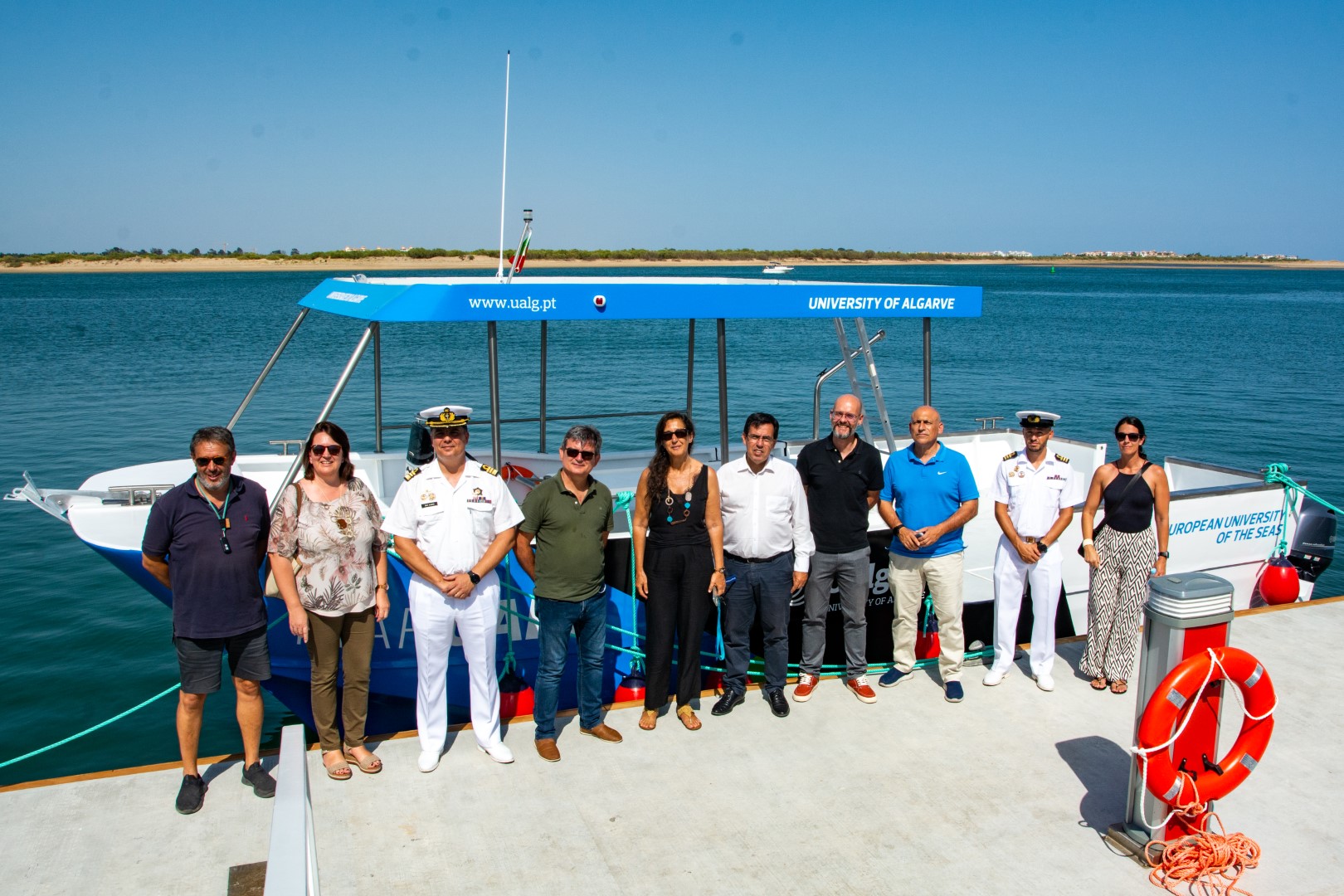 Sul Informação - Universidade do Algarve tem um novo barco que também é uma sala de aula