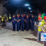 Sul Informação - Culto a Santa Bárbara encontrou “casa” numa galeria da mina de sal gema de Loulé