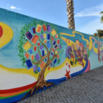 Sul Informação - Loulé diz que mural do novo pavilhão de Almancil vem «enriquecer o espaço público»