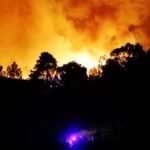 Sul Informação - Pessoas retiradas de casa por precaução no incêndio de Monchique (com fotos)