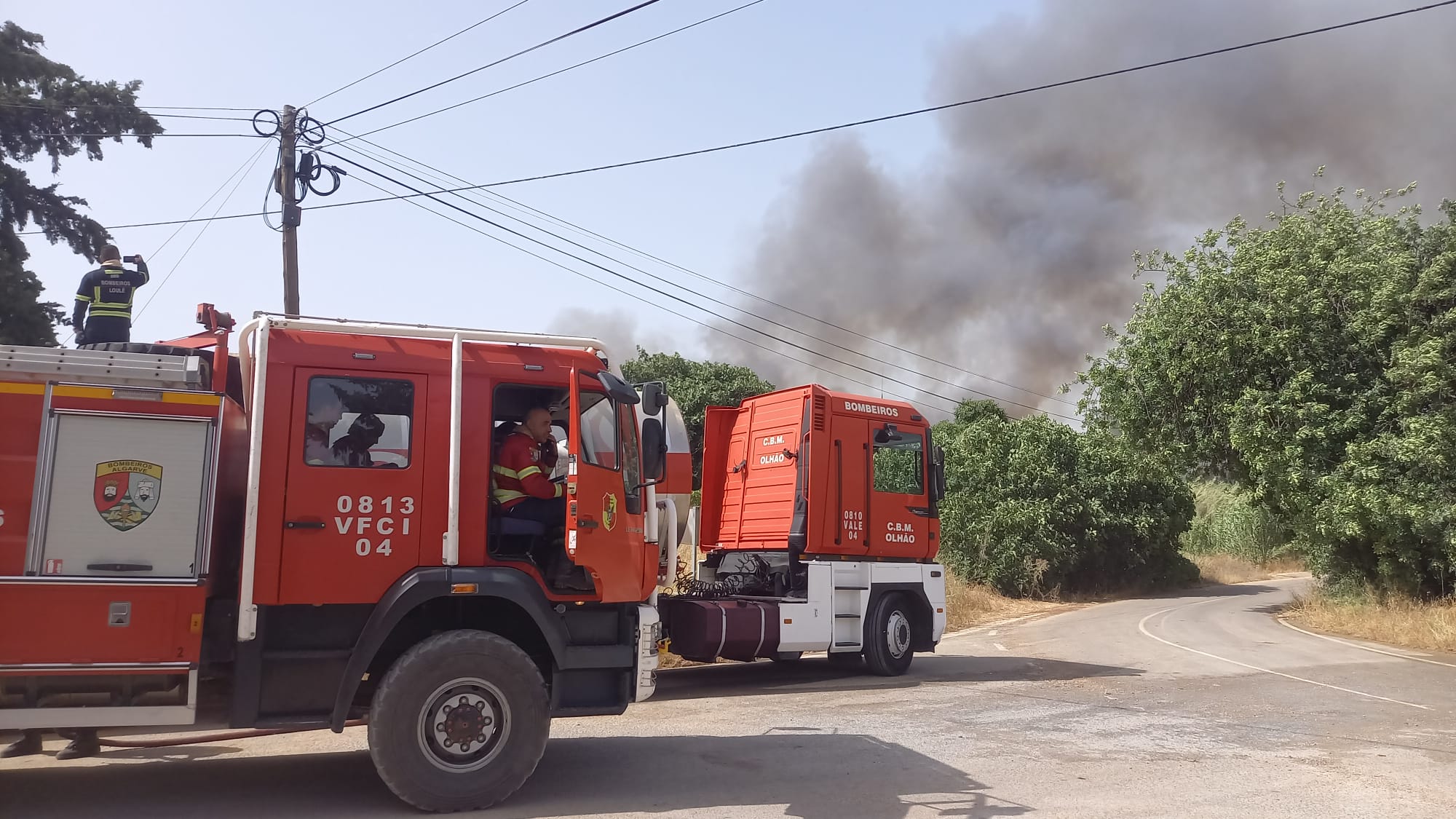 Sul Informação - Incêndio: «O ponto crítico é, de facto, a Quinta do Lago» [com fotos e vídeos]