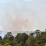 Sul Informação - Dois helicópteros combatem incêndio no Ludo