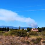 Sul Informação - Meios aéreos combatem fogo de grandes proporções na serra de Monchique