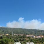 Sul Informação - Meios aéreos combatem fogo de grandes proporções na serra de Monchique