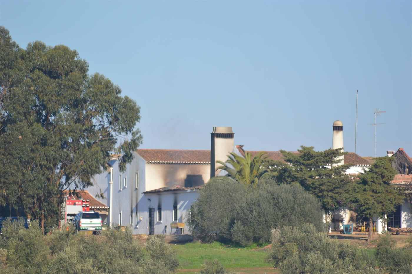 Sul Informação - Incêndio destrói habitação na Herdade da Mingorra em Beja