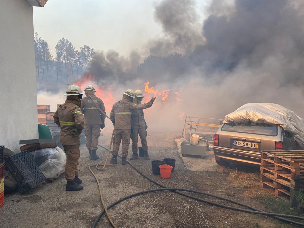 Sul Informação - Frente Sul do incêndio dirige-se para «áreas povoadas» mais «vulneráveis»
