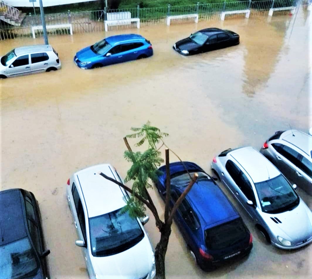 Sul Informação - Três horas de chuva forte causaram inundações e aflição em Olhão