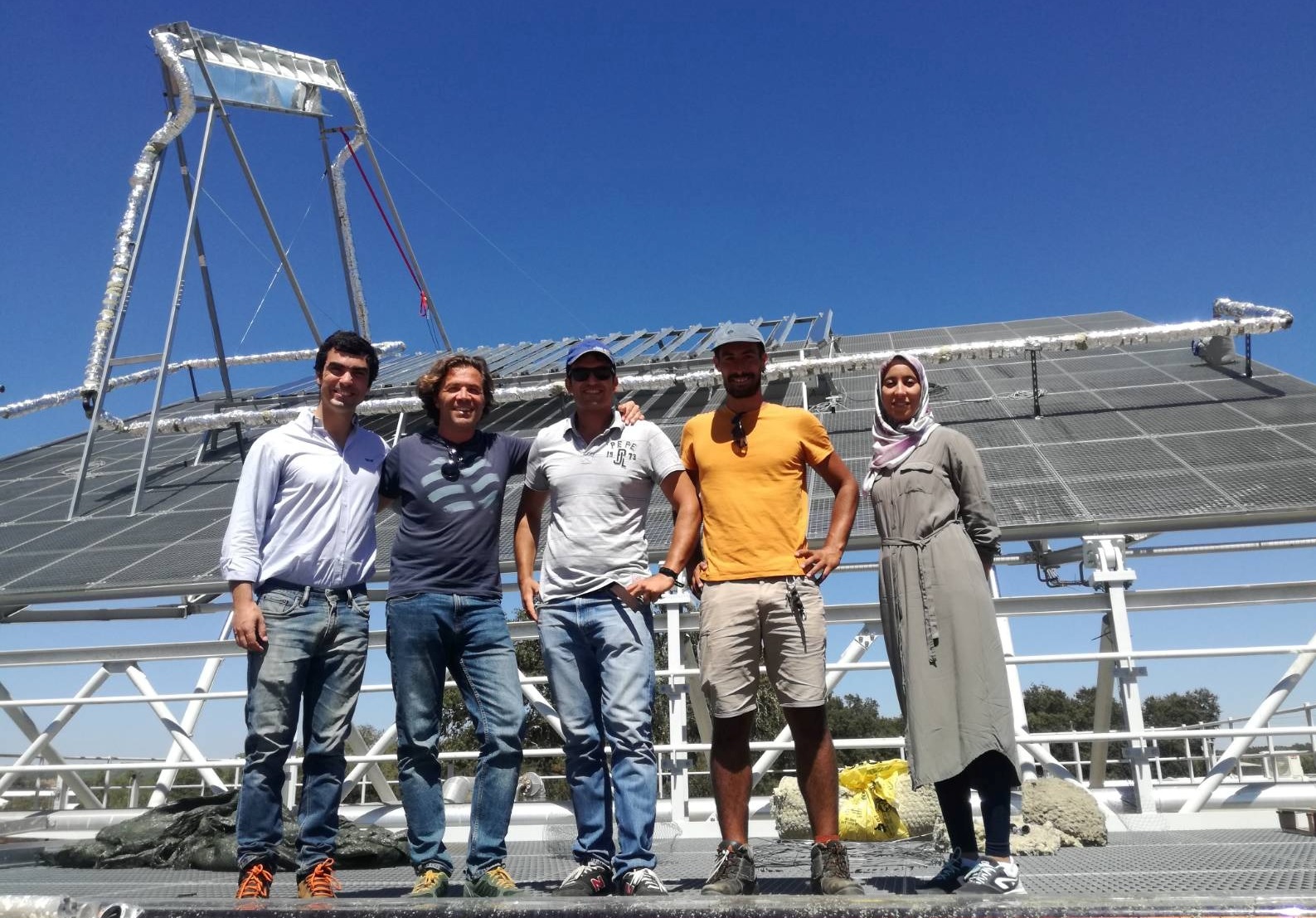 Sul Informação - UÉ realiza com sucesso os primeiros ensaios do coletor ALFR na plataforma experimental PECS
