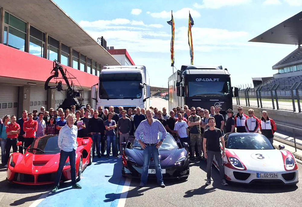 Sul Informação - Ex apresentador do Top Gear está no Autódromo do Algarve a rodar novíssimo programa de televisão