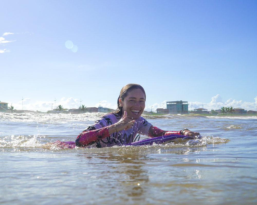 Sul Informação - Algarvia Joana Schenker no top 3 mundial de Bodyboard