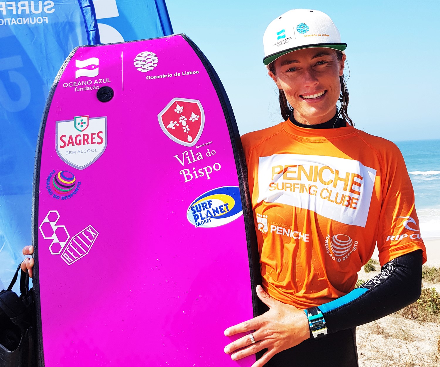 Sul Informação - Joana Schenker é pentacampeã nacional de bodyboard