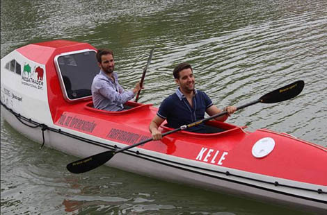 Sul Informação - Marinha resgata dois desportistas náuticos em kayak à deriva a sul de Vila Real de Santo António