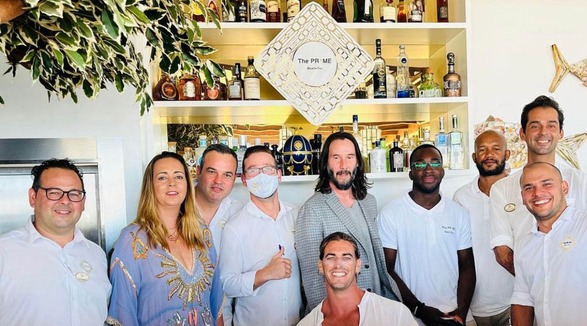 Sul Informação - Ator Keanu Reeves almoçou em Monte Gordo