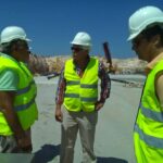 Sul Informação - Laje de fundo do reator biológico da ETAR da Companheira começa a ser construída