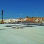 Sul Informação - Laje de fundo do reator biológico da ETAR da Companheira começa a ser construída