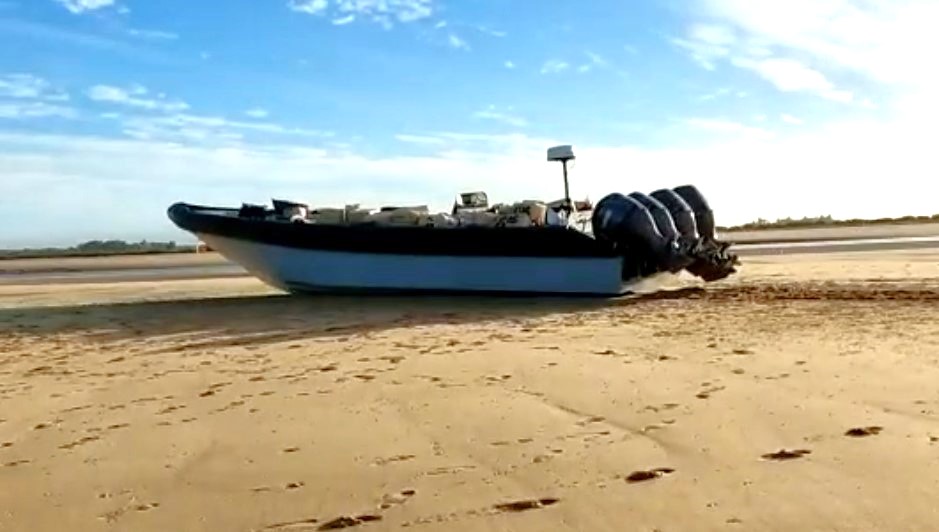 Sul Informação - Apreendida lancha rápida com cinco toneladas de haxixe na barra do Guadiana [vídeo]