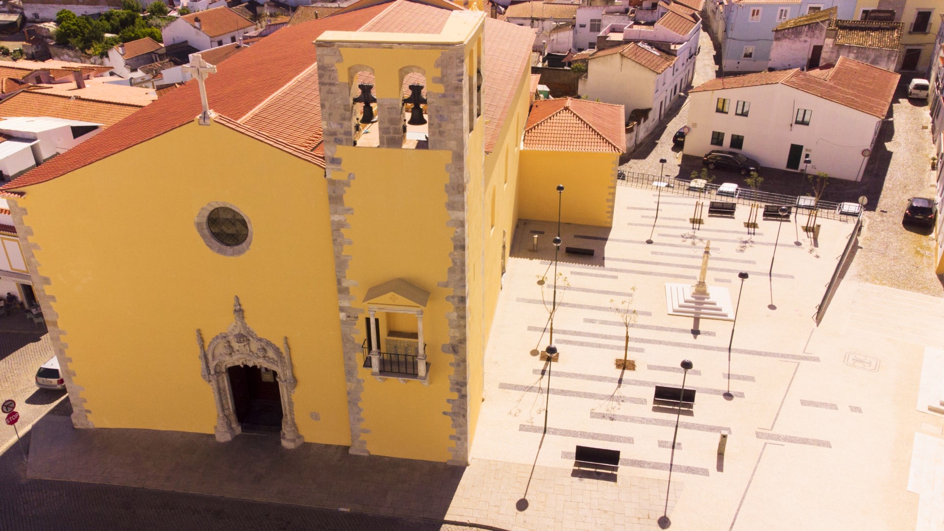 Sul Informação - Serviços municipais de Moura concluíram requalificação do Largo da Capa Rota