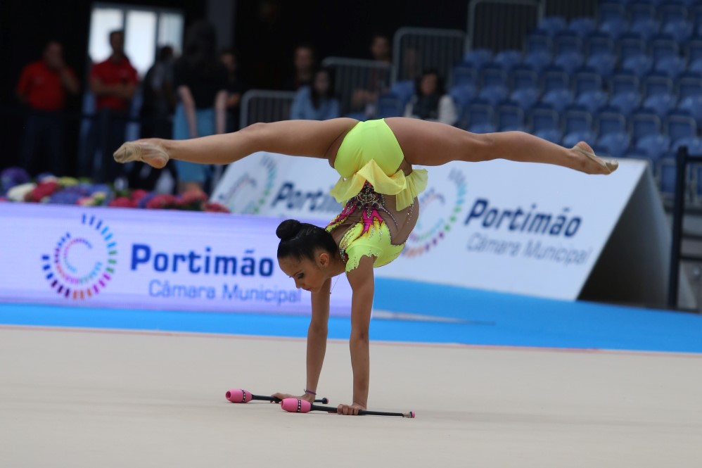 Sul Informação - Jovem portuguesa Laura Sales em 6º na Taça do Mundo de Ginástica Rítmica em Portimão