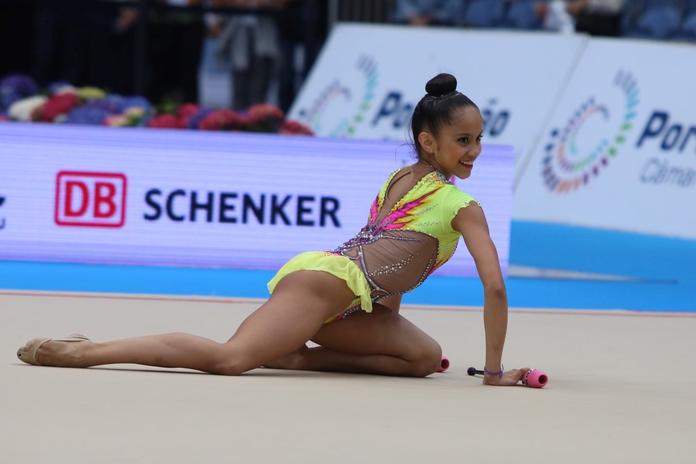 Sul Informação - Jovem portuguesa Laura Sales em 6º na Taça do Mundo de Ginástica Rítmica em Portimão