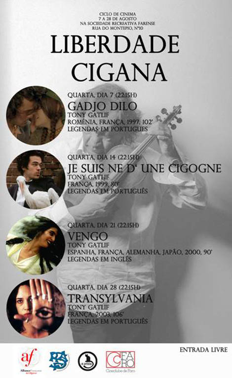 Sul Informação - Cineclube de Faro promove ciclo «Liberdade Cigana»
