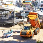 Sul Informação - Limpeza das algas já começou na Praia do Carvoeiro