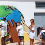 Sul Informação - Jovens de Olhão unem-se à MOJU para limpar e pintar Bairro do Fundo de Fomento