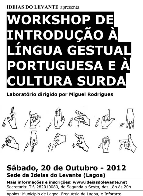 Sul Informação - Associação Ideias do Levante promove laboratório de lingua gestual