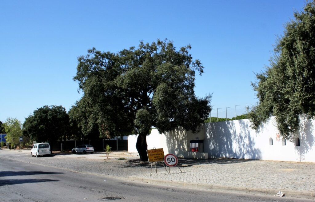 Localização do futuro quartel da GNR de Almancil