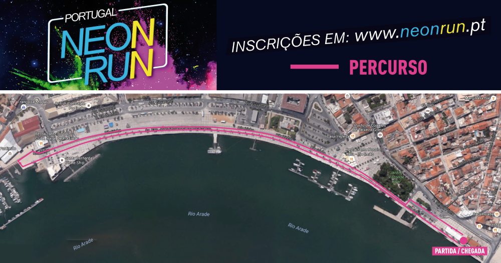 Sul Informação - “Neon Run” percorre zona ribeirinha de Portimão e não atrapalha trânsito