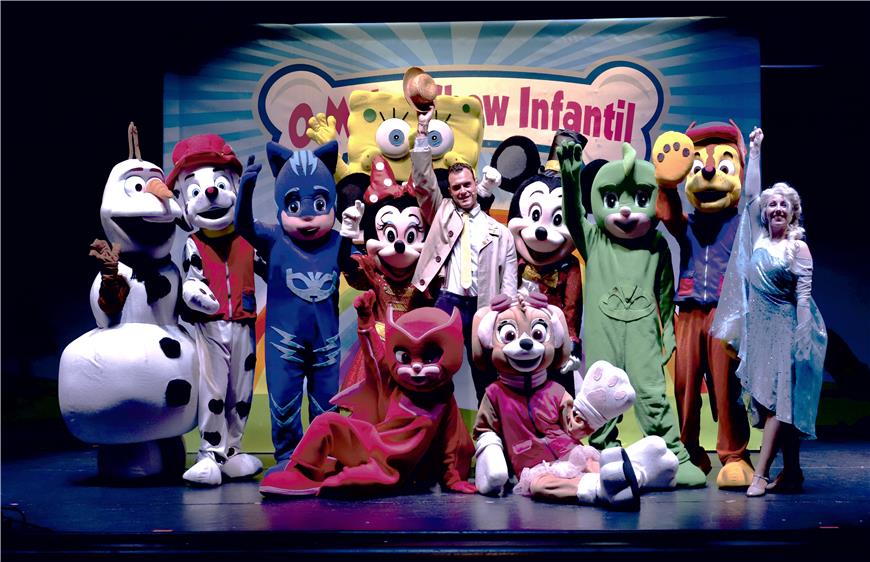Sul Informação - Bob Esponja, PJ Mask, Patrulha Pata, Mickey e não só sobem ao palco em Aljustrel