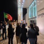 Sul Informação - Professores surpreendem ministro João Costa com manifestação em Portimão